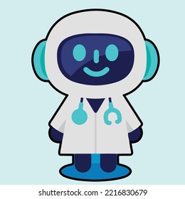 Vector medical icon doctor. Doctor with stethoscope. Medic Illustration in a flat style, Doctor or physician vector illustration in flat style, doctor icon