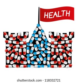 Vector. Medical icon. Health.