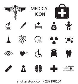 vector medical icon isolated