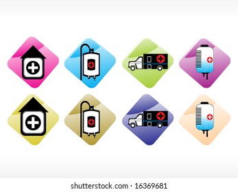 vector medical icon series web 2.0 style