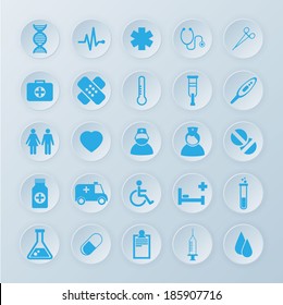 Vector Medical Icons 25 Set