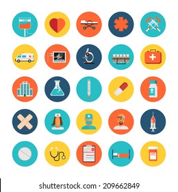 Vector Medical Icons 25 Set