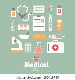 Vector - Medical icons