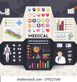 Vector medical infographics
