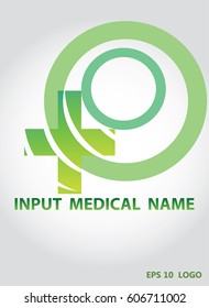 Vector medical logo.