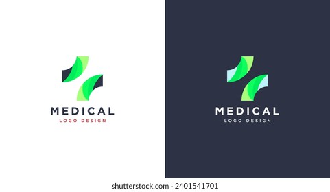 vector medical logo for health service symbol