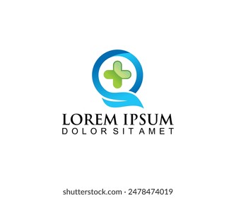 Vektorgrafik Medical Logo Symbol Design Vorlage Elemente