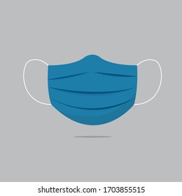 Vector Medical Mask For The Prevention Of Corona Virus Transmission
