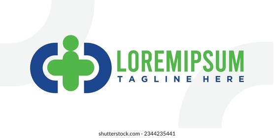 Plantilla de diseño del logotipo de farmacia médica vectorial.- ilustrador vectorial