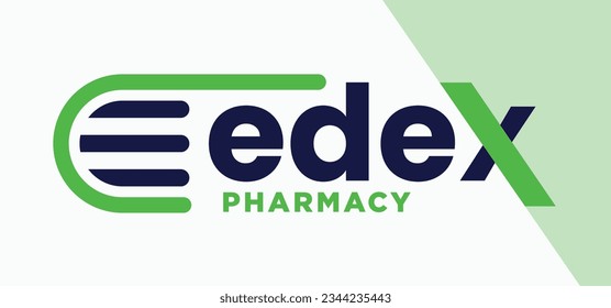 Plantilla de diseño del logotipo de farmacia médica vectorial.- ilustrador vectorial