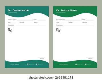 vector medical service hospital care letterhead template design