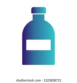 Vector Medicine Bottle Icon