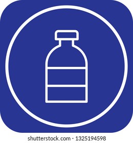 Vector Medicine Bottle Icon
