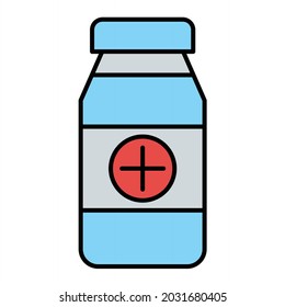 Diseño de iconos de esquema rellenado por Vector Medicine
