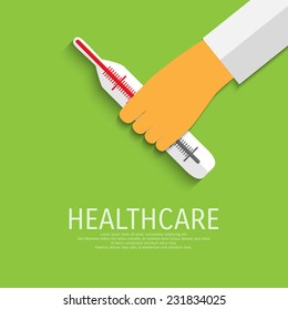 Vector medicine and healthcare background. Eps 10.
