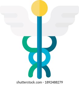 medicina vectorial, medicina. icono de medicina en fondo blanco.