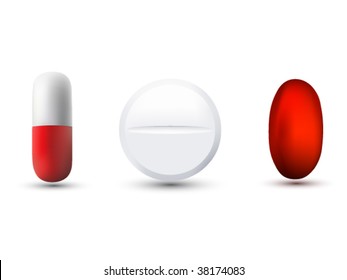 vector medicine illustrations