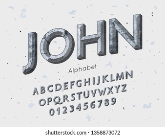 game of thrones font alphabet shiny silver