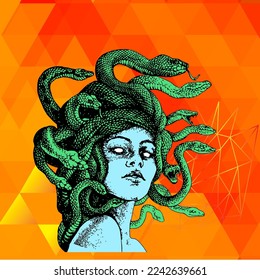 vector of medusa, good for additional design references