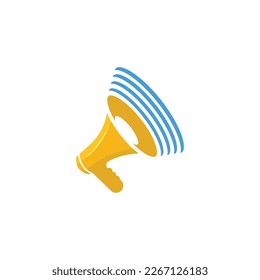 vector megaphone can editable and resize