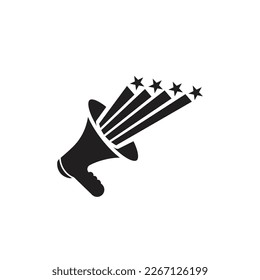 vector megaphone can editable and resize