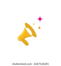 vector megaphone can editable and resize