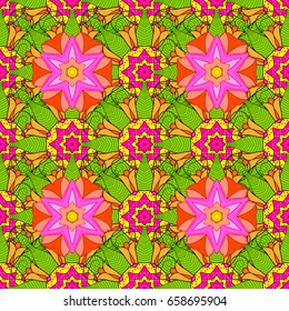 Vector mehndi pattern, set of seamless borders on background. Traditional indian style, ornamental floral elements for henna tattoo, stickers, flash temporary tattoo, mehndi, yoga design.