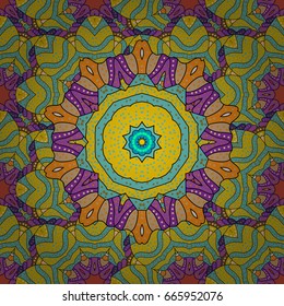 Vector mehndi pattern, set of seamless borders on background. Traditional indian style, ornamental floral elements for henna tattoo, stickers, flash temporary tattoo, mehndi, yoga design.