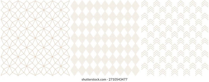 Vector Memphis liens y textura de puntos. Moderno patrón de líneas de doodle de forma orgánica moderna con textura de Formas irregulares. Patrón de fondo de línea geométrica sin fisuras abstracto oro de lujo color Vector.