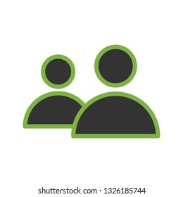 Vector Men Avatar Icon