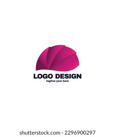 Vector mens hat logo illustration