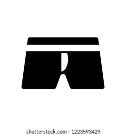 vector men's underwear icon.