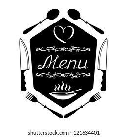 Vector. Menu.