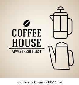 vector menu for coffee bar & restaurant