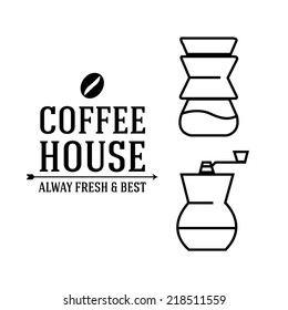 vector menu for coffee bar & restaurant