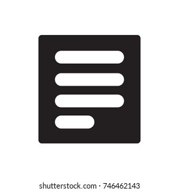vector menu icon