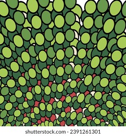 vector Merry Christmas Abstract Background Flat Design