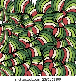 vector Merry Christmas Abstract Background Flat Design