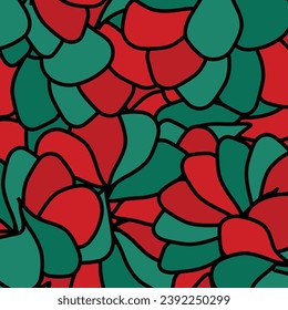 vector Merry Christmas Abstract Background Flat Design