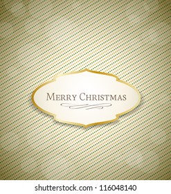 Vector Merry Christmas frame and background