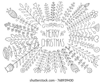 Vector Merry christmas Greetings