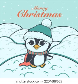 vector merry christmas and happy new year themed illustration, suitable for wallpaper inspiration, banner printing, event flyers, calendars or your other digital element needs