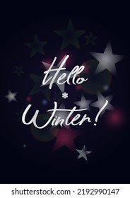 Vector Merry Christmas and New Year Card Collection with Magical Bokeh Lights Sparkle Confetti. Shiny Glitter Christmas Party Print Collection. Winter Sparkle Snowfall Design for Holiday's  Layout.