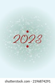 Recogida de tarjetas Vector Feliz Navidad y Año Nuevo con mágicas luces de Bokeh esparcen confetti. Colección de impresión de la fiesta navideña brillante. El invierno esparce el diseño de la nevada para el volante de vacaciones.