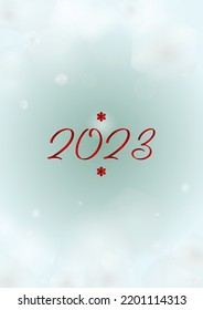 Recogida de tarjetas Vector Feliz Navidad y Año Nuevo con mágicas luces de Bokeh esparcen confetti. Colección de impresión de la fiesta navideña brillante. El invierno esparce el diseño de la nevada para el cartel de las vacaciones.