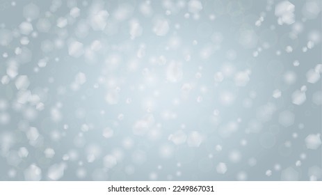 Vector Merry Christmas and New Year Card Collection with Magical Bokeh Lights Sparkle Confetti. Shiny Glitter Christmas Party Collection. Winter Sparkle Snowfall Design for Your Holiday's  Layout.