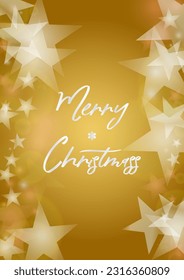 Vector Merry Christmas and New Year Card Collection with Magical Bokeh Lights Sparkle Confetti. Shiny Glitter Christmas Party Print Collection. Winter Sparkle Snowfall Design for Holiday's  Banner.