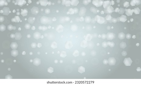 Vector Merry Christmas and New Year Card Collection with Magical Bokeh Lights Sparkle Confetti. Shiny Glitter Christmas Party Collection. Winter Sparkle Snowfall Design for Your Holiday's  Postcard.