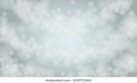 Recogida de tarjetas Vector Feliz Navidad y Año Nuevo con mágicas luces de Bokeh esparcen confetti. Colección de fiestas navideñas brillante. Winter Sparkle Snowfall Design para la página web de su fiesta.