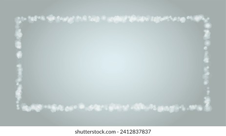 Vector Merry Christmas and New Year Card Collection with Magical Bokeh Lights Sparkle Confetti. Shiny Glitter Christmas Party Collection. Winter Sparkle Snowfall Design for Your Holiday's  Email.
